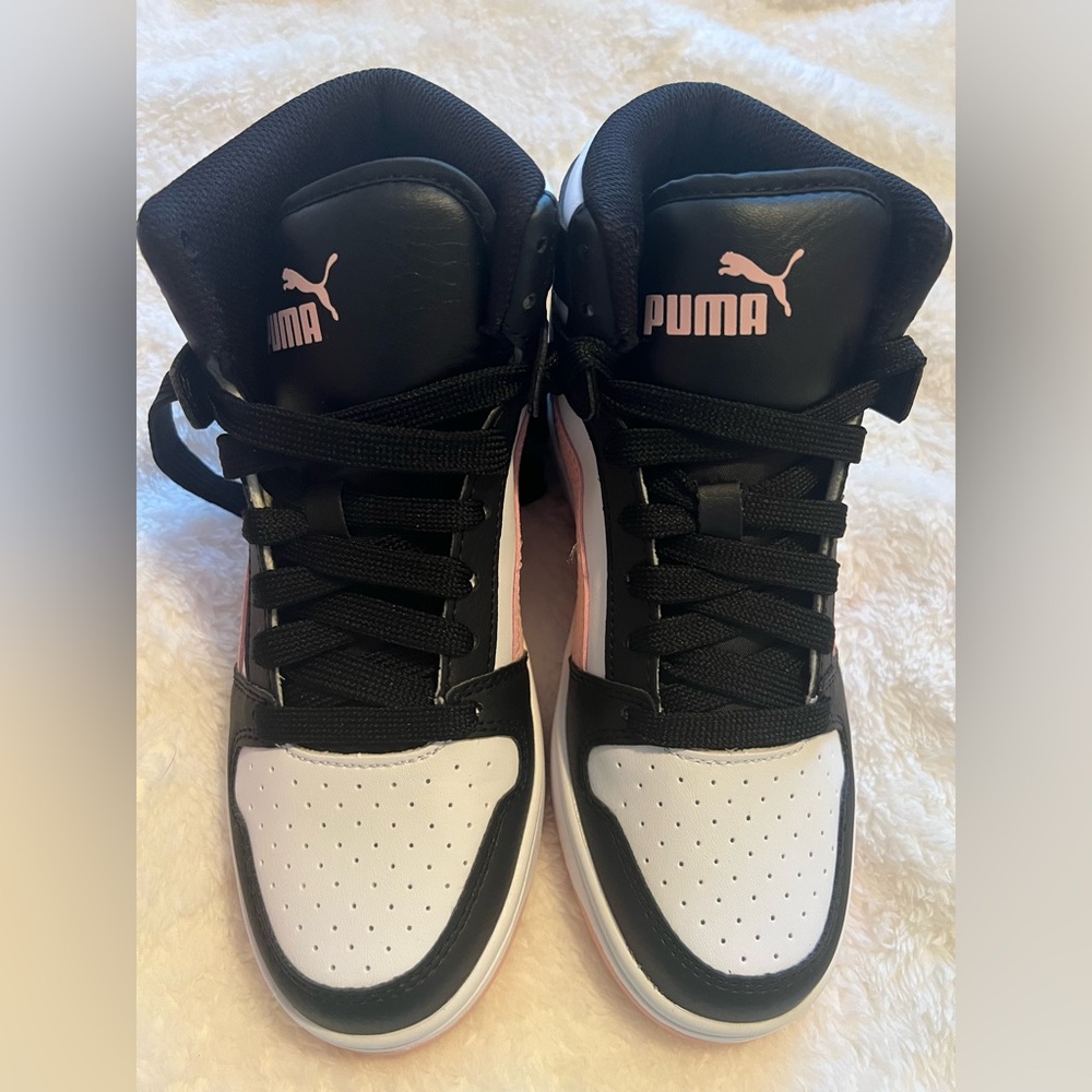 Junior, Puma black-rose dust, size 4c